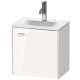 Тумба белый глянец 44 см Duravit Brioso BR4208R2222