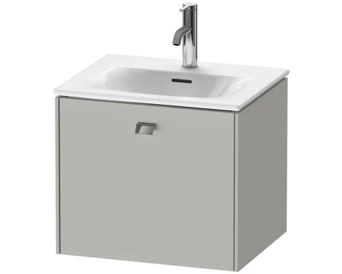 Тумба бетонно-серый матовый 52 см Duravit Brioso BR420901007