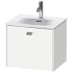 Тумба белый матовый 52 см Duravit Brioso BR420901018