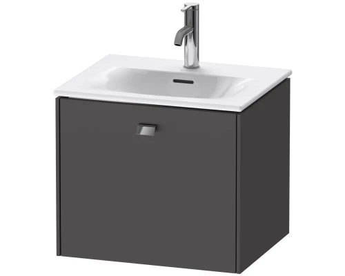 Тумба графит матовый 52 см Duravit Brioso BR420901049