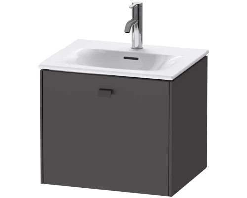 Тумба графит матовый 52 см Duravit Brioso BR420904949