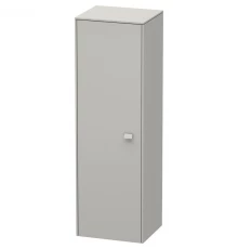 Пенал подвесной бетонно-серый матовый L Duravit Brioso BR1310L0707