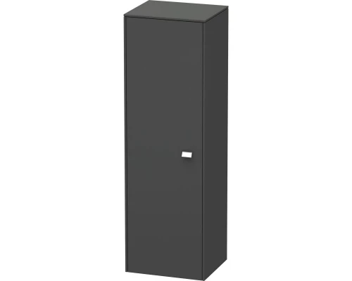 Пенал подвесной графит матовый L Duravit Brioso BR1310L1049