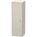 Пенал подвесной тауп матовый L Duravit Brioso BR1310L1091