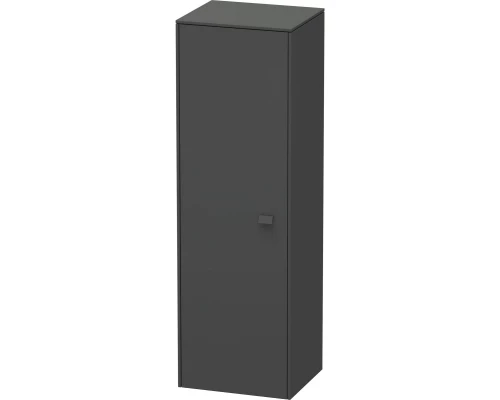 Пенал подвесной графит матовый L Duravit Brioso BR1310L4949