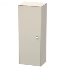 Пенал подвесной тауп матовый L Duravit Brioso BR1311L1091