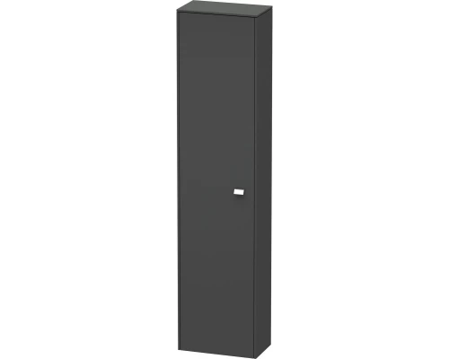 Пенал подвесной графит матовый L Duravit Brioso BR1320L1049