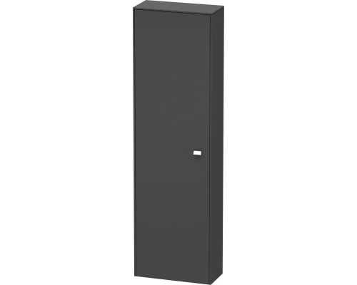 Пенал подвесной графит матовый L Duravit Brioso BR1321L1049