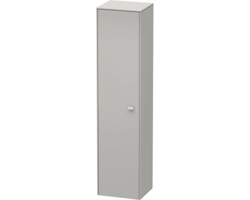 Пенал подвесной бетонно-серый матовый L Duravit Brioso BR1330L0707