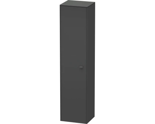 Пенал подвесной графит матовый L Duravit Brioso BR1330L4949