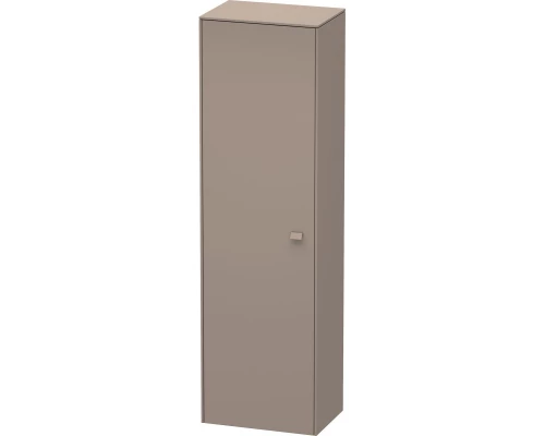 Пенал подвесной базальт матовый L Duravit Brioso BR1331L4343