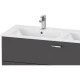 Тумба графит матовый 127,5 см Duravit XBase XB613004949
