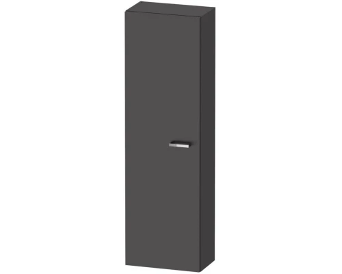 Пенал подвесной графит матовый L Duravit XBase XB1143L4949