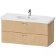 Тумба дуб 113 см Duravit XBase XB619803030