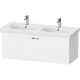 Тумба белый матовый 115 см Duravit XBase XB607301818