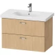 Тумба дуб 80 см Duravit XBase XB619003030