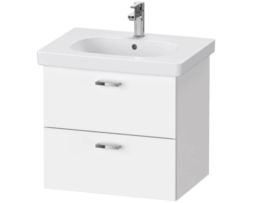 Тумба белый матовый 60 см Duravit XBase XB618901818