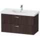 Тумба каштан 100 см Duravit XBase XB619305353
