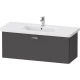 Тумба графит матовый 113 см Duravit XBase XB607804949