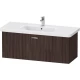 Тумба каштан 113 см Duravit XBase XB607805353