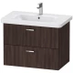 Тумба каштан 73 см Duravit XBase XB619605353