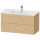 Тумба дуб 100 см Duravit XBase XB612203030