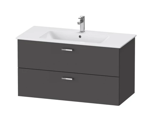 Тумба графит матовый 100 см Duravit XBase XB612204949