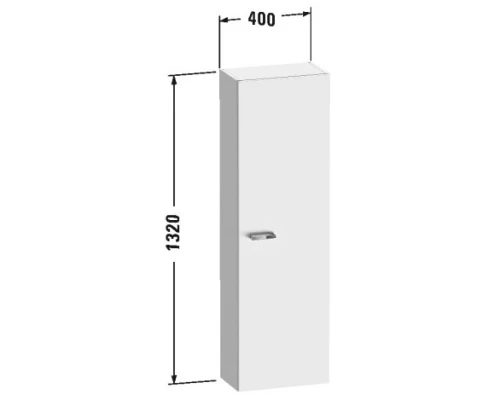 Пенал дуб R Duravit XBase XB1143R3030