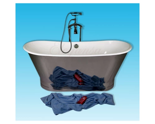 Чугунная ванна 170x68 см Elegansa Sabine Polished H0000146