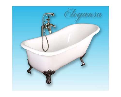Чугунная ванна 167,6x76,5 см Elegansa Schale Antique H0000278