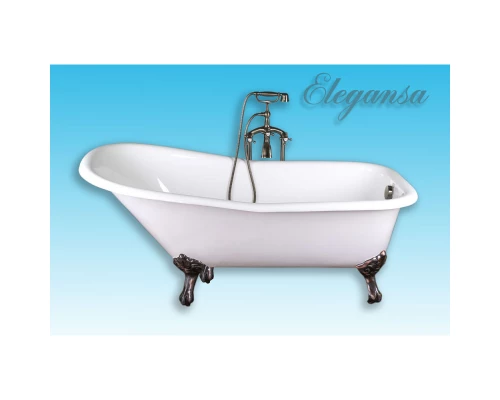 Чугунная ванна 167,6x76,5 см Elegansa Schale Antique H0000278