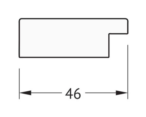 Зеркало 51x141 см чеканка белая Evoform Definite BY 3098