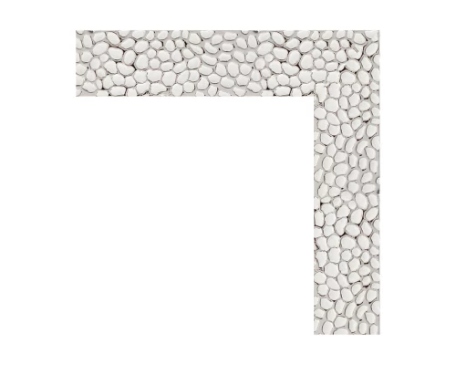 Зеркало 51x141 см чеканка белая Evoform Definite BY 3098