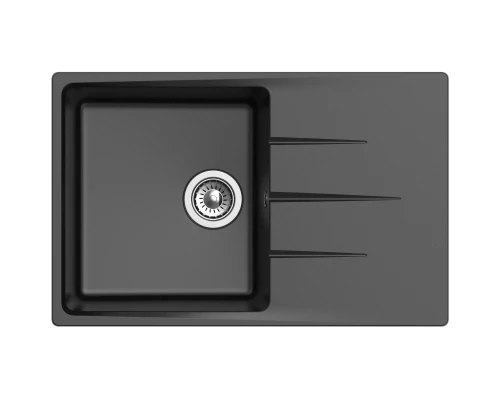 Кухонная мойка Ewigstein черный Gerd 60F