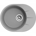Кухонная мойка Ewigstein серый металлик Rund 45F