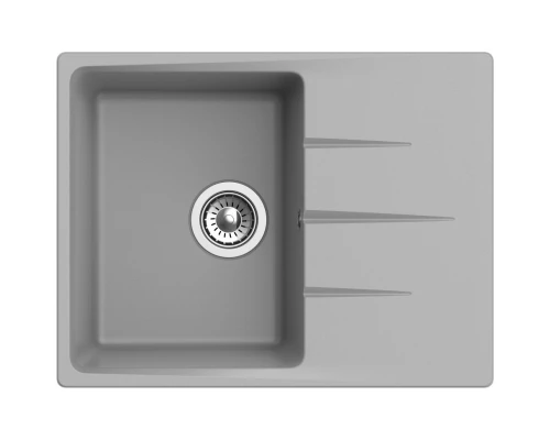 Кухонная мойка Ewigstein серый металлик Gerd 45F