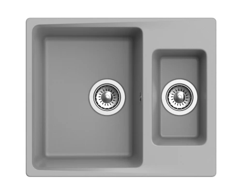 Кухонная мойка Ewigstein серый металлик Gerd 60K