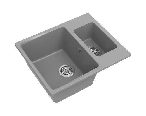 Кухонная мойка Ewigstein серый металлик Gerd 60K