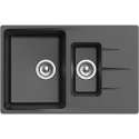 Кухонная мойка Ewigstein антрацит Gerd 60KF