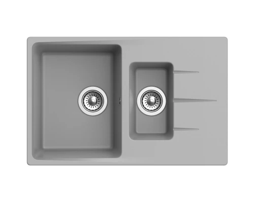 Кухонная мойка Ewigstein серый металлик Gerd 60KF