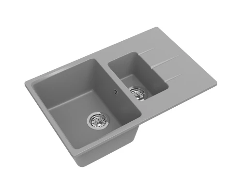 Кухонная мойка Ewigstein серый металлик Gerd 60KF