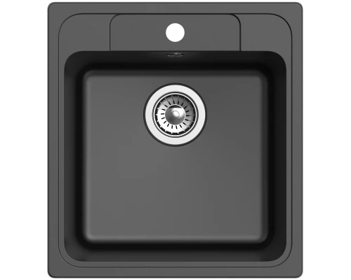 Кухонная мойка Ewigstein черный Elegant 50