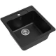 Кухонная мойка Ewigstein черный Elegant 50