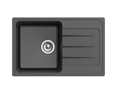 Кухонная мойка Ewigstein антрацит Elegant 50F
