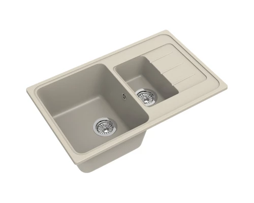 Кухонная мойка Ewigstein бежевый Elegant 60KF