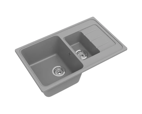 Кухонная мойка Ewigstein серый металлик Elegant 60KF