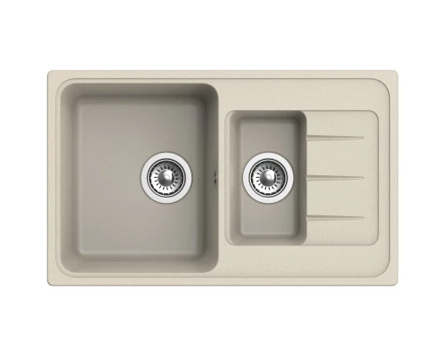 Кухонная мойка Ewigstein темно-бежевый Elegant 60KF