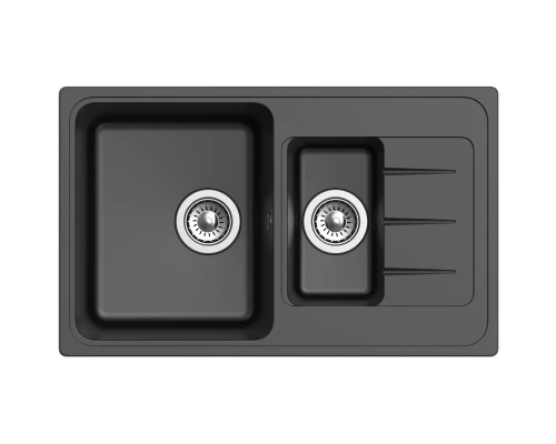 Кухонная мойка Ewigstein черный Elegant 60KF