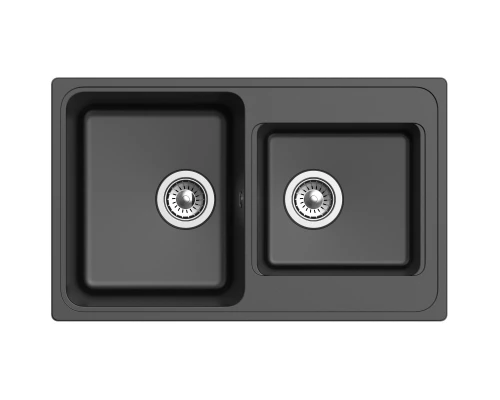 Кухонная мойка Ewigstein черный Elegant 80D