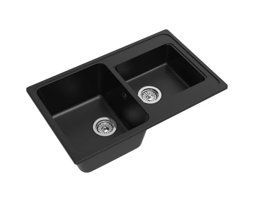 Кухонная мойка Ewigstein черный Elegant 80D